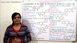 Class 72 Flavonoid Part 04  Types of Flavonoids  Classification of Flavonoids Part 01 [upl. by Esnofla]