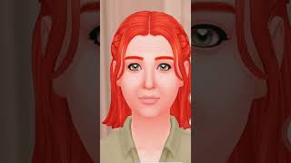 The Sims 4 Townie Makeover CAS sims4 sims4cas sims4cc familygameplay [upl. by Lepper]