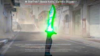 CS2 BOWIE Knife EMERALD [upl. by Neille]