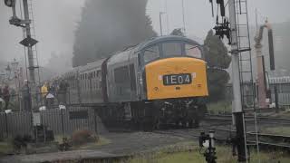 Class 46 D182 Peak departing Kidderminster [upl. by Hansiain]