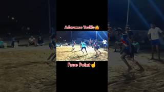 Adavance tackle free point shorts trending kabaddi [upl. by Niklaus]