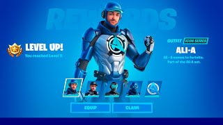 HOW TO GET ALIA SKIN EARLY In Fortnite [upl. by Bondy553]