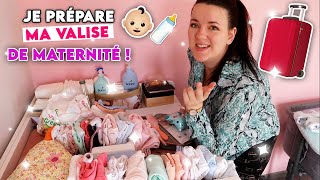 Je prépare ma VALISE de MATERNITÉ  Salle de NAISSANCE avec vous  👶🏻 [upl. by Marty515]