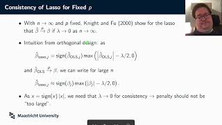 EBC4218 Penalized Regression Theory Part 1 end of week 1 [upl. by Asusej]