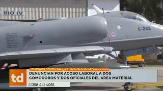 Denuncian por acoso laboral a dos comodoros y dos oficiales del area material [upl. by Zischke163]