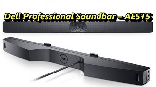 Dell Professional Soundbar Ae515 Ii The Best Way To Enhance Your Audio Experience [upl. by Cirdec950]