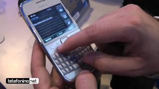 Nokia e6 preview da Telefoninonet [upl. by Eadwine268]