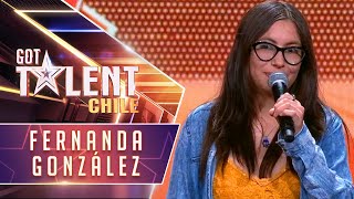 Fernanda González  Audiciones  Got Talent Chile 2024 [upl. by Colly]