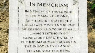 The memoriam place those who sacrifice their life for Pochury nagas on 6th September 1960 [upl. by Armilda298]