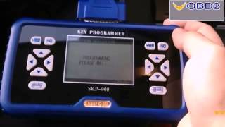 How to use SKP 900 Key Programmer to match key for ford [upl. by Nylear865]