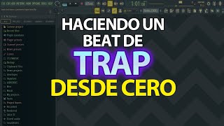 Hago un beat de Trap desde cero [upl. by Ikkin]