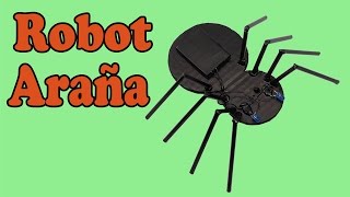 Cómo Hacer Una Araña Robot Muy fácil de hacer [upl. by Adnorrehs163]