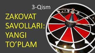 Мантикий ЗАКОВАТ САВОЛЛАРИ кисм3  MantiQiy ZAKOVAT SAVOLLARI Qism3 Yangi toplam [upl. by Cal]