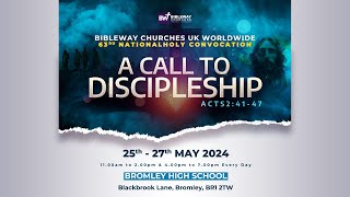 Bibleway Churches UK 63rd National Convocation 2024  Day 1  Morning Session [upl. by Kreindler]