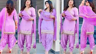 New patiala suit designs 2024  Patiala salwar suit  पटियाला सूट की डिजाईन patialasuit [upl. by Arrekahs]