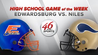 Edwardsburg Eddies vs Niles Vikings  October 6 2023 [upl. by Seeto]