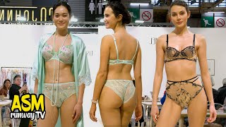 4k60 Lise Charmel  Part 2  Paris Salon International Show 2023 [upl. by Notrem]