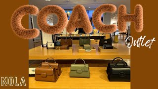 🤎 FALL FINDS AT THE COACH OUTLE  EXCITING NEWS REVEALED 🤎 coach NOLA coachbag FALL [upl. by Healy]