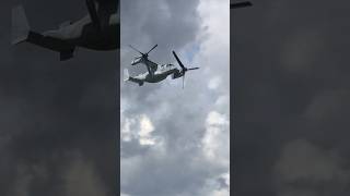 V22 Osprey low pass  fly aviation airplane [upl. by Druce]