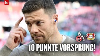 quotDas bedeutet gar nichtsquot Xabi Alonso über den Vorsprung auf Bayern  Köln  Leverkusen 02 [upl. by Aneles]