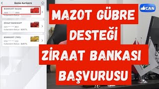 2023 mazot Gübre desteği ziraat bankası başvuru nasıl yapılır Hesapta parayı nasıl göreceğim [upl. by Ahsinac]