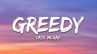 Tate McRae  greedy Lyrics [upl. by Greene]