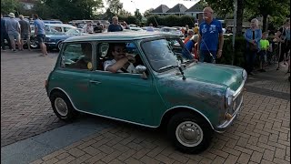 Oldtimer evenement Voorthuizen aanwezige Minis 29 Augustus 2024 bezoeken met Morpheus [upl. by Nivar]