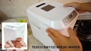 Tesco BM1333 Breadmaker  Review and Usage [upl. by Aiksa]