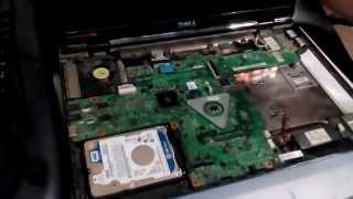 Dell Inspiron 15R or N5010 take apart and fan cleaning Disassembly to CLEAN CPU FAN [upl. by Marlo]