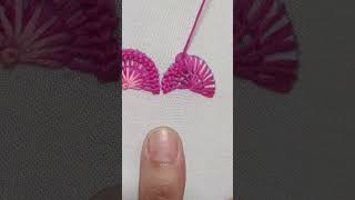 Unique hand work design embroiderystitches stitchwork [upl. by Orodisi]