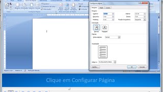 Como Configurar Margens nas Normas ABNT no Word [upl. by Columbine]