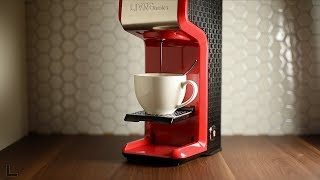 How to use 2 In 1 Single Serve Coffee Maker  LivingBasic [upl. by Trudi]