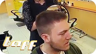 Berlins billigster Friseur  taff  ProSieben [upl. by Hillard]