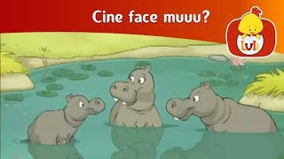 Cine face muuu  Hipopotam pentru copii  Luli TV [upl. by Lovell297]