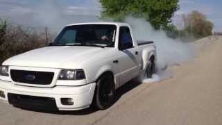 Massive 1999 Ford Ranger 331ci Stroker Burnout [upl. by Llednol503]