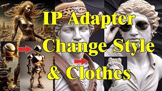 Guide to Change Image Style and Clothes using IP Adapter in A1111 [upl. by Lemrej]