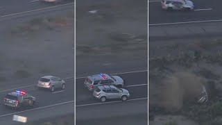 Police chase ends in crash south of Phoenix [upl. by Anelad]