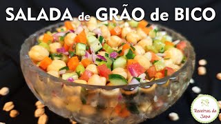 SALADA DIFERENTE e SIMPLES  GRÃO de BICO [upl. by Sihon]