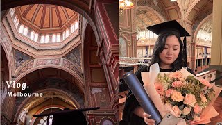 레네이vlog Graduation Day University of Melbourne 졸업식 브이로그 멜번대 EngSub [upl. by Yemarej]