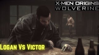 Wolverine XMen Origin Fight Scene \ Part 3  Logan Vs Victor  Walkthrough [upl. by Iznek]