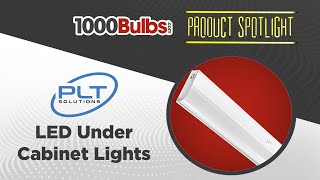 PLT Solutions LED Under Cabinet Lights  Product Spotlight [upl. by Arahsit]