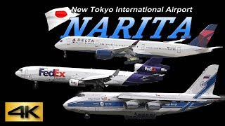 【4K】Special  UltraHD 3Hour in Narita Airport 2018 the Amazing Airport Spotting [upl. by Nana]