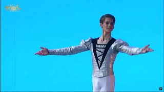 Makar Mikhalkin Russia  Siegfried Variation  XIV Moscow Ballet Competition Junior Round 3 [upl. by Lacy]