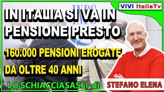 Pensioni anticipate nel I semestre 2024 ancora 28000 erogate prima dei 60 anni [upl. by Anuahc49]