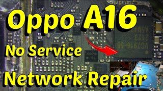 Oppo A16 No Service Network Repair 👍👍 [upl. by Esihcoc]