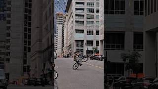 Swerves downtown 🥶 C100Fast Ripper bike mtb wheelie bikelife sebike c100 [upl. by Adnawyt124]