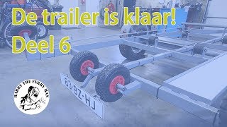 Boottrailer aanpassen waarom en hoe deel 6 van 6 [upl. by Attekal]