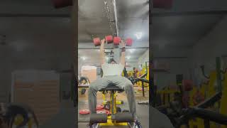 50 kg incline dumbbell press  how to shoot incline dumbbell press howheavyarethedumbbellsyoulift [upl. by Oilime]