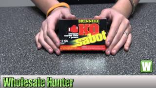 Brenneke KO Sabot Slug 12 Gauge 2 34quot Per 5 SL122KOS1211822 Unboxing [upl. by Airda]