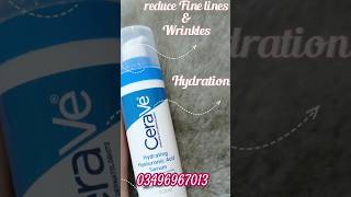 CeraVe Hydrating hyaluronic acid serum Reviews  Best Antiaging serum [upl. by Dric]